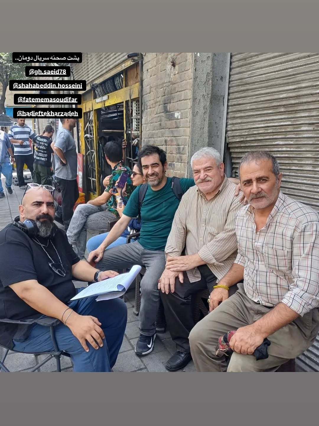 عکس/تصاویر شهاب حسینی در پشتصحنه سریال دومان عکس/تصاویر شهاب حسینی در پشتصحنه سریال دومان