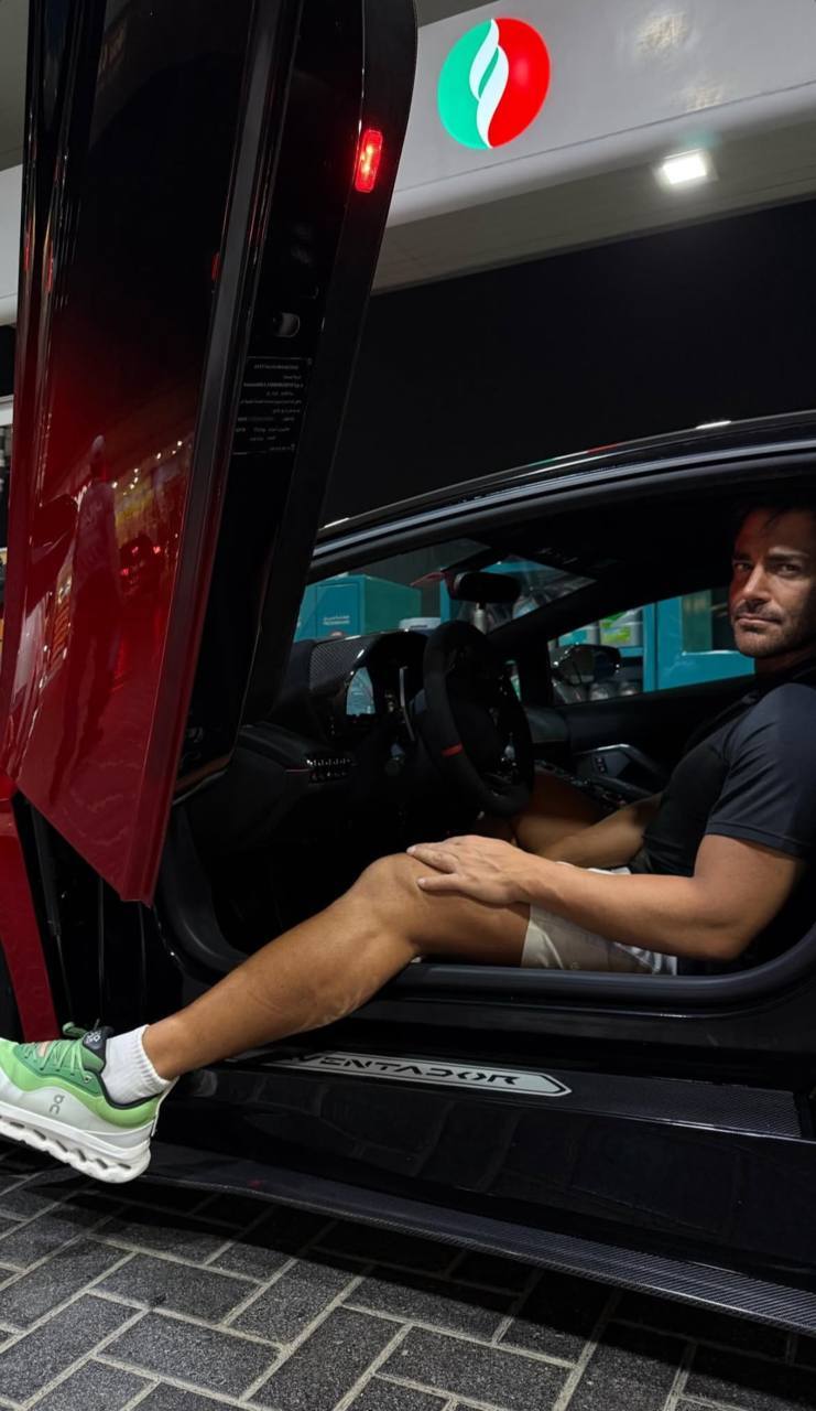 عکس/لامبورگینی میلیون دلاری سبک زندگی محمدرضا گلزار