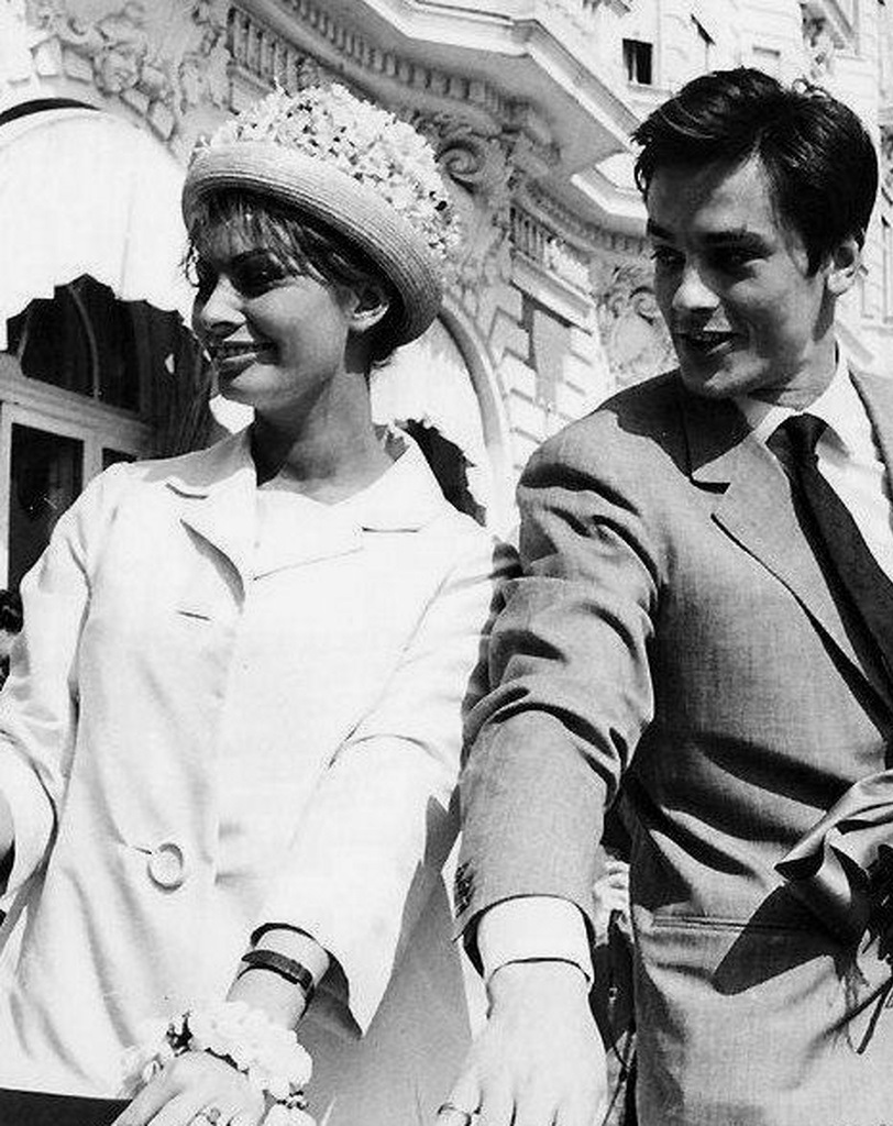 عکس/تصاویری از سوفیا لورن و آلن دلون در سال ۱۳۴۰