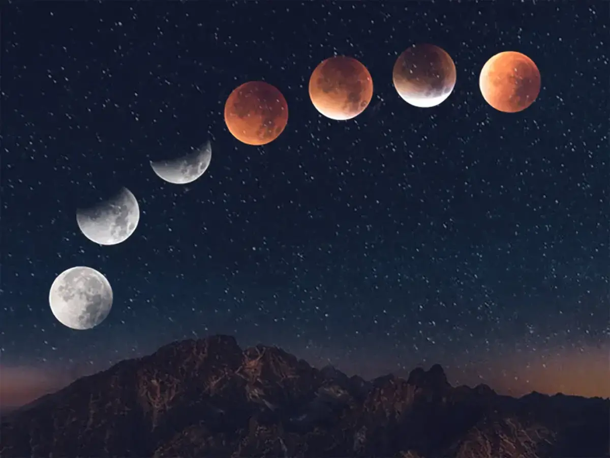 از مهتاب سفید تا ماه خونین؛ چرا رنگ ماه تغییر می‌کند؟
