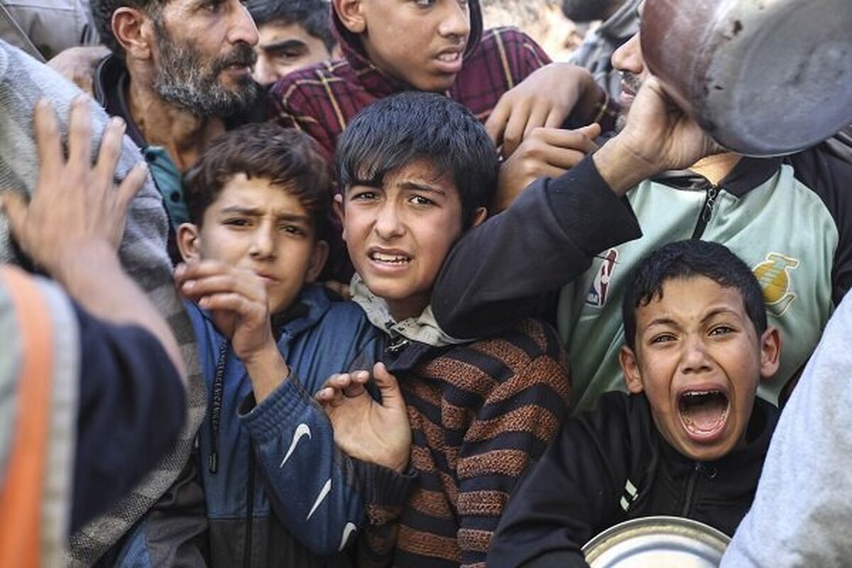 جان باختن ۷۱ کودکدر غزه بر اثر گرسنگی