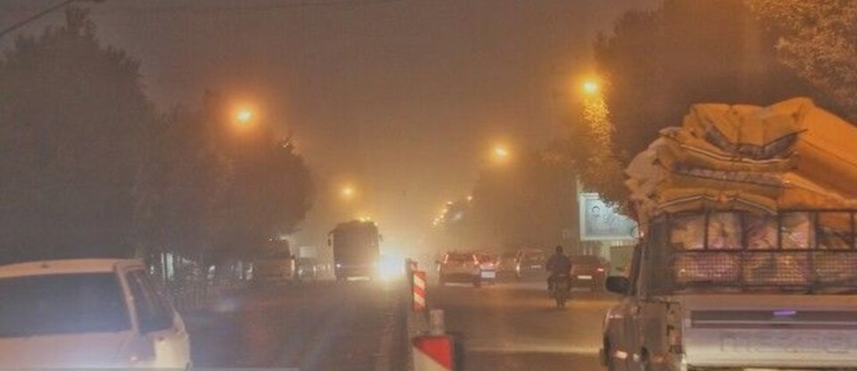 باد شدید و گرد و خاک در نقاط مختلف کشور