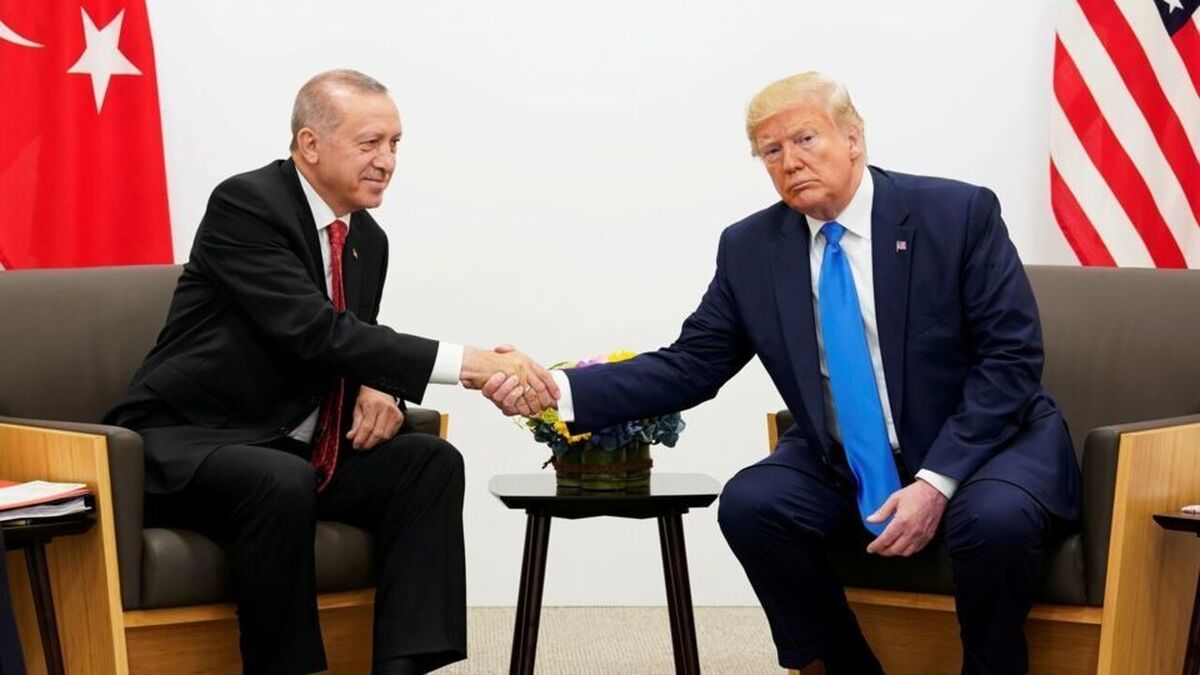 اردوغان به دیدار ترامپ رفت