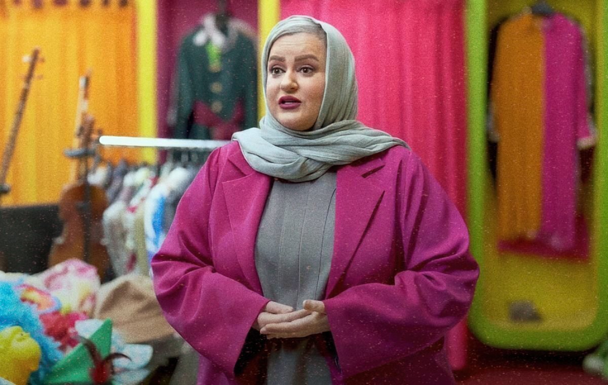 عکس/تسلیت نعیمه نظام‌دوست به محسن تنابنده