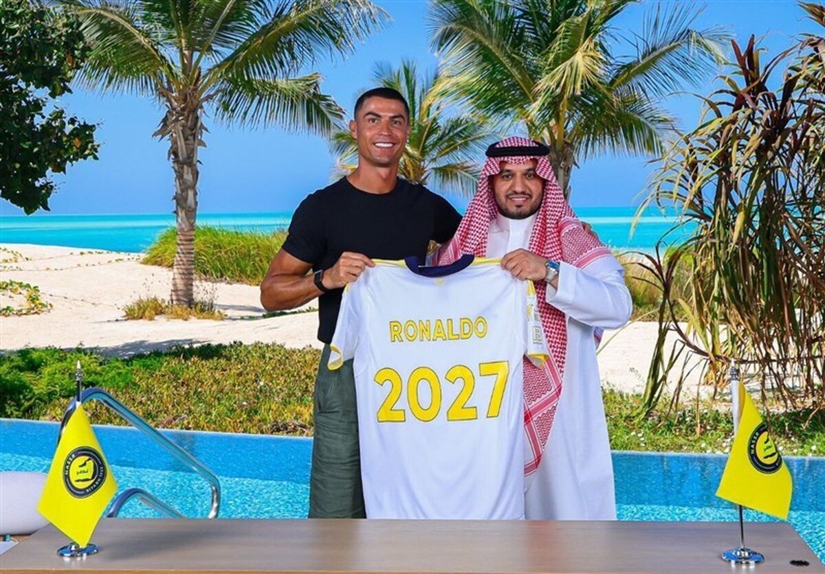 رونالدو با النصر تمدید کرد