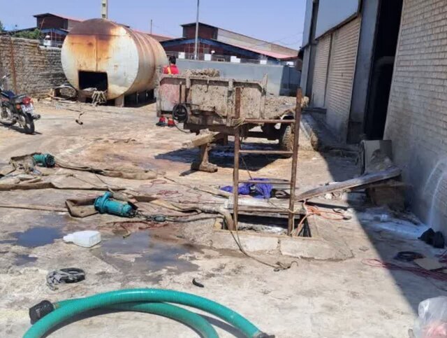 سقوط مرگبار کارگران در چاه فاضلاب با 3 کشته و 4 مصدوم