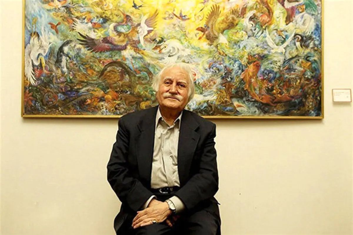 همسر استاد فرشچیان: خبر بستری شدن ایشان در بیمارستان کذب است
