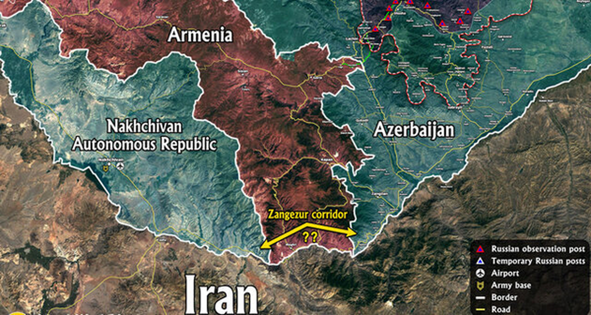 توافق آذربایجان و ارمنستان برای واگذاری زنگزور به آمریکا