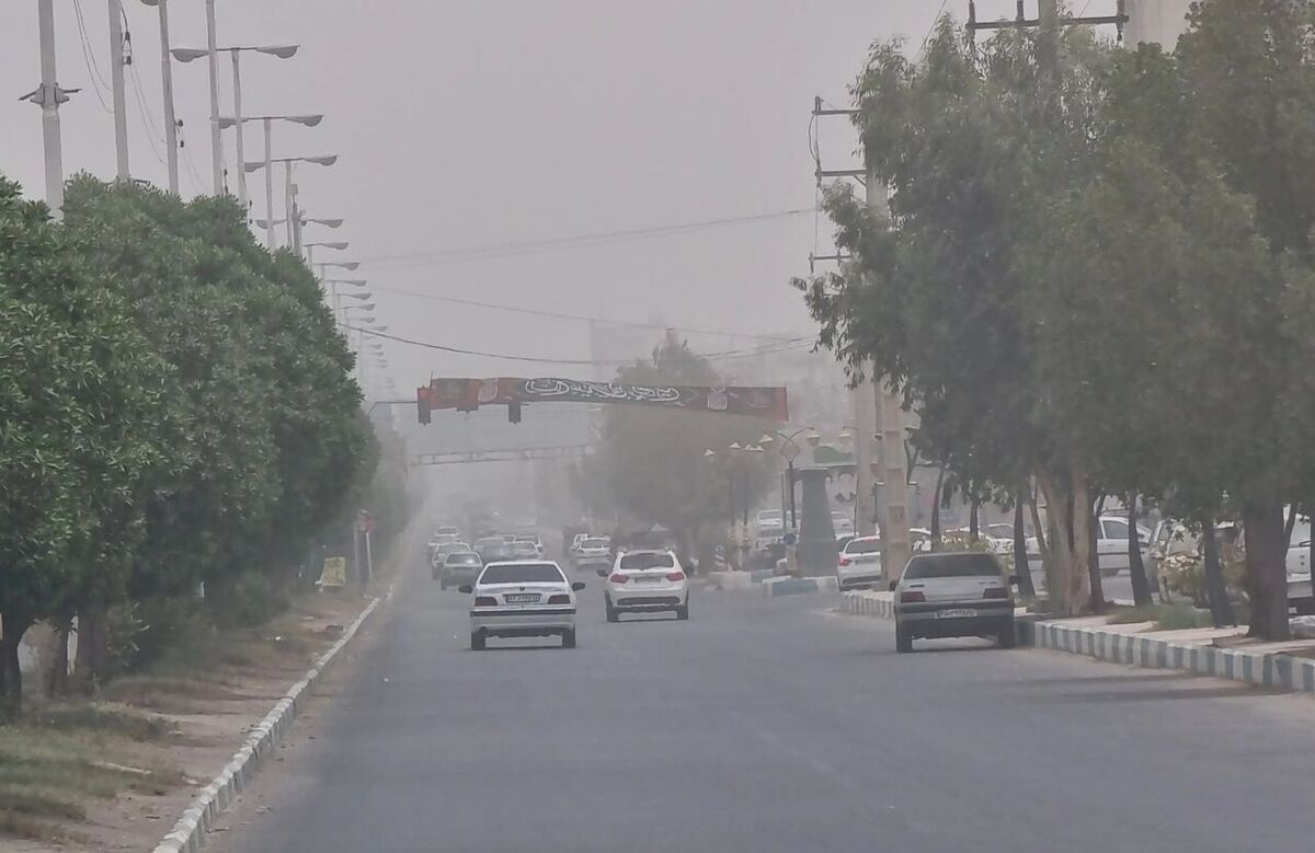 آلودگی هوا در ۱۵ شهر خوزستان