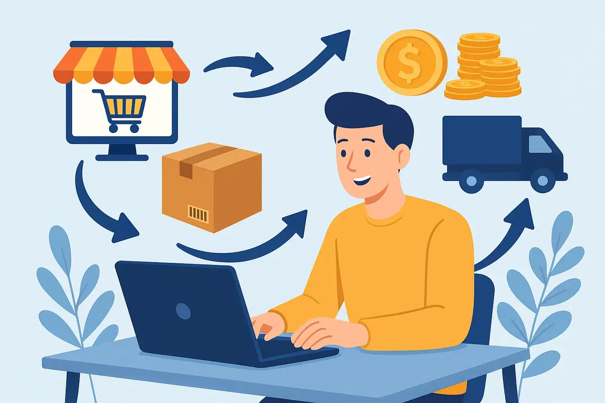 دراپ شیپینگ چیست و چگونه در یک ماه به درآمد دلاری برسیم؟