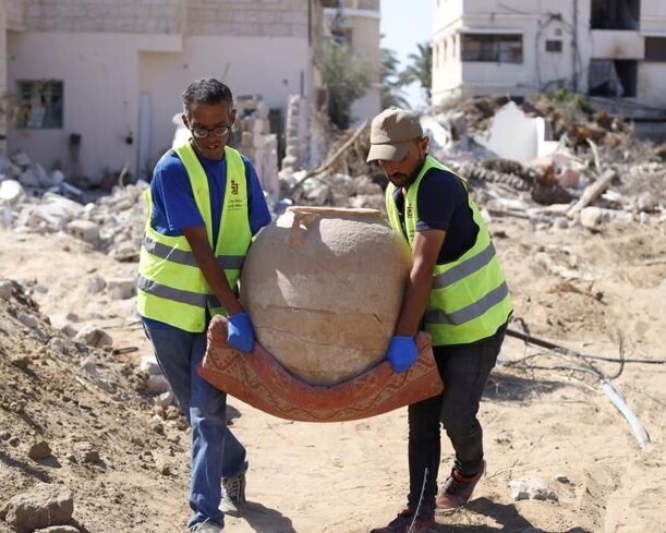 نمایش ۵۰۰۰ سال تاریخ غزه در دل فرانسه نمایش ۵۰۰۰ سال تاریخ غزه در دل فرانسه