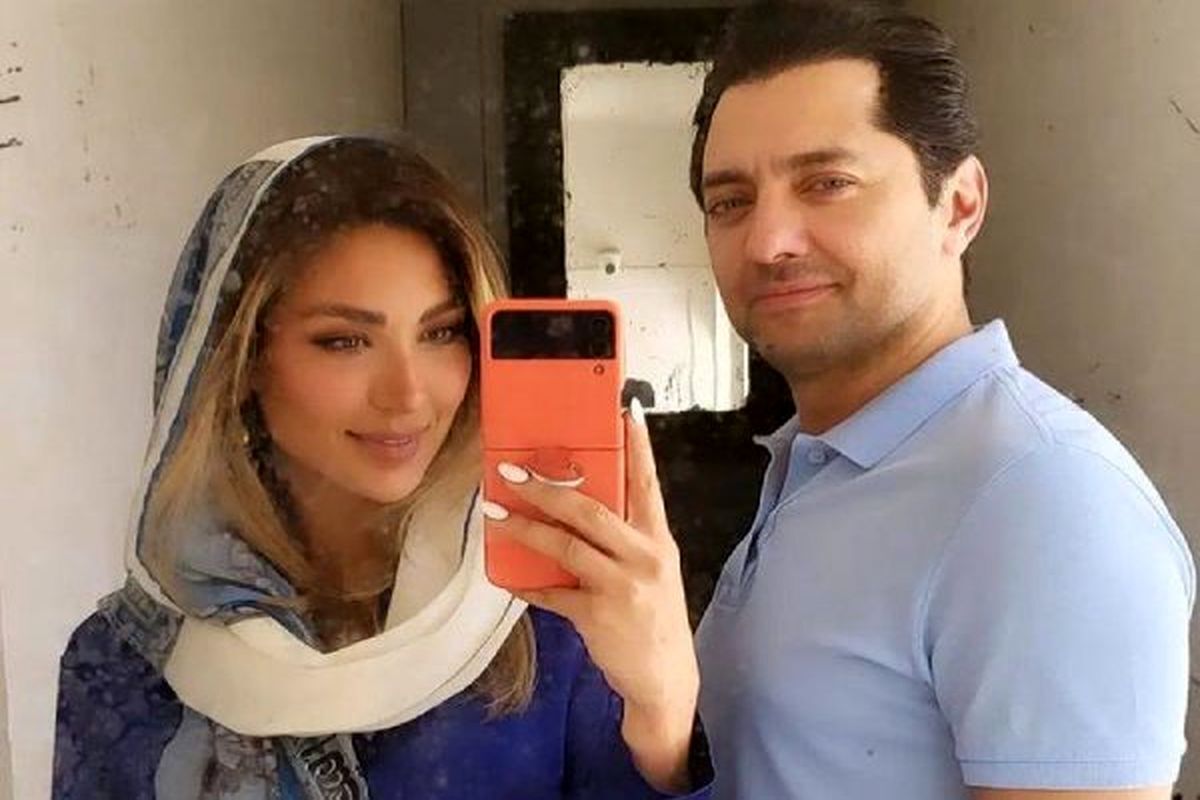 عکس/استایل شیک همسر بهرام رادان در سلفیِ جدیدش