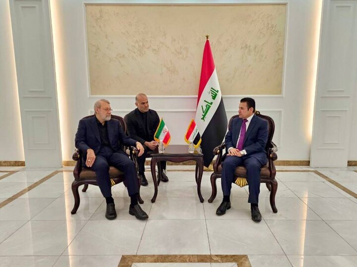 لاریجانی با مشاور امنیت ملی عراق دیدار و گفتگو کرد