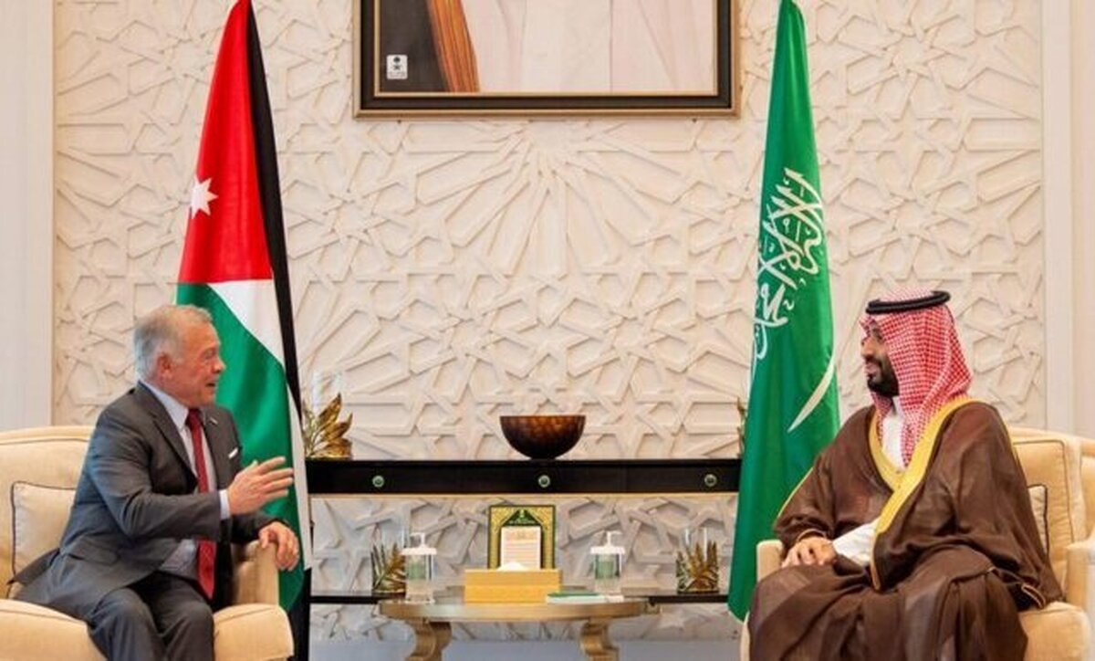 رایزنی بن‌سلمان و عبدالله دوم درباره تحولات فلسطین