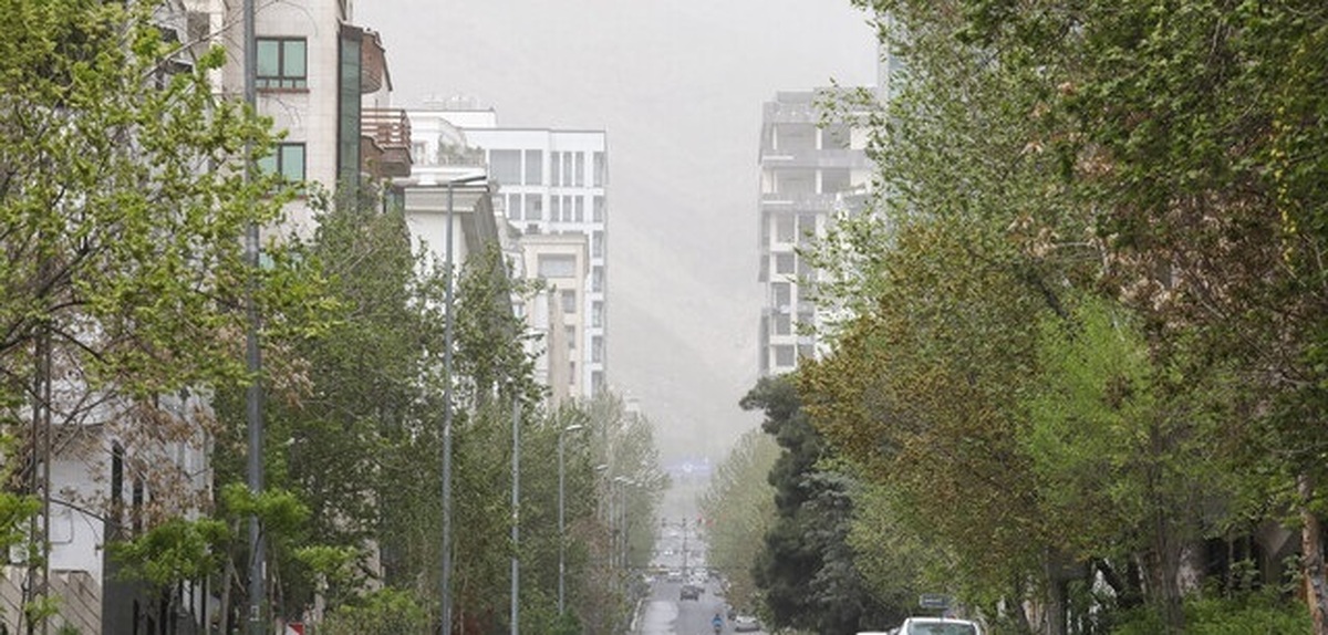 هوای تهران نارنجی شد