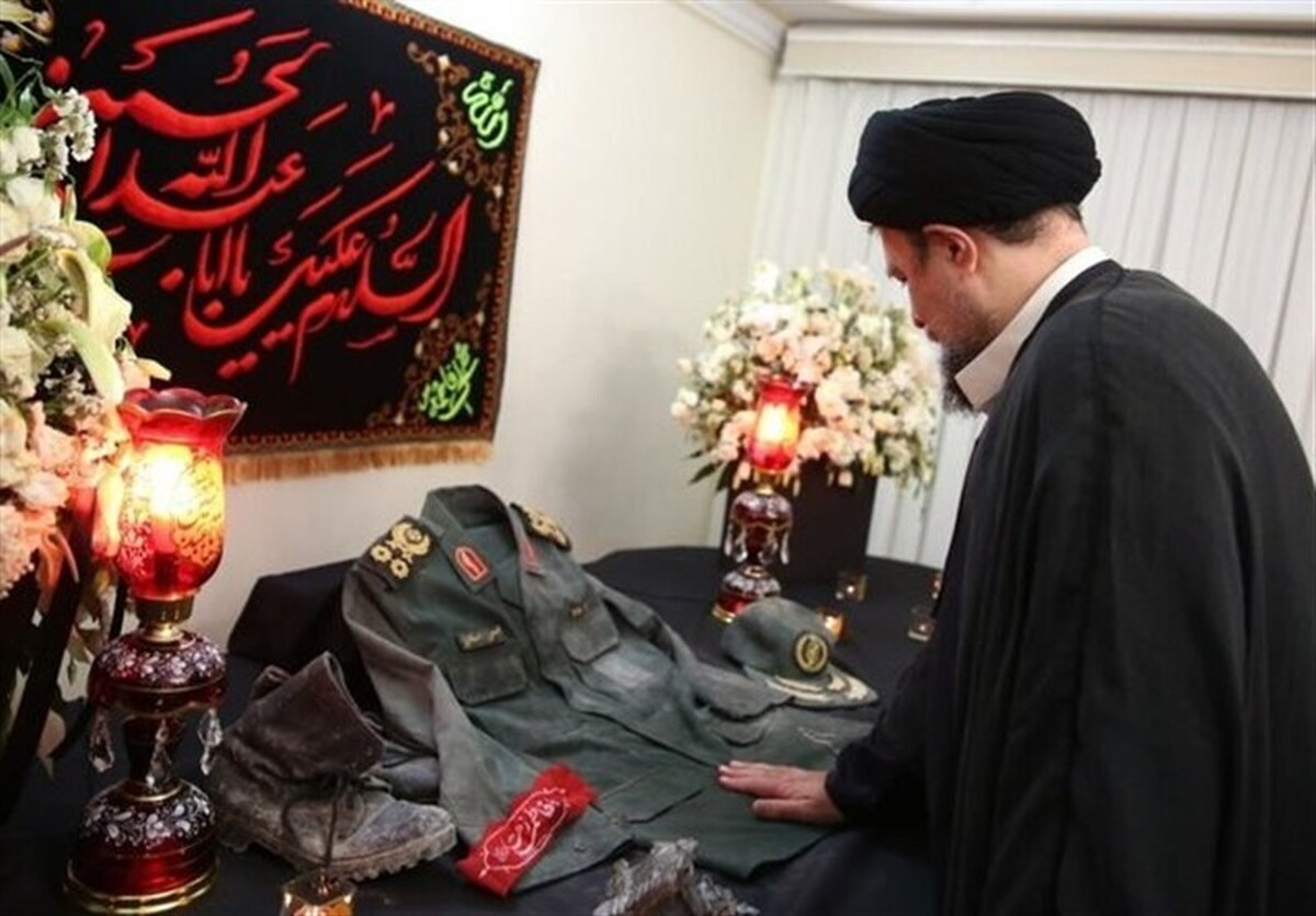 دیدار سیدحسن‌خمینی با خانواده شهید سلامی