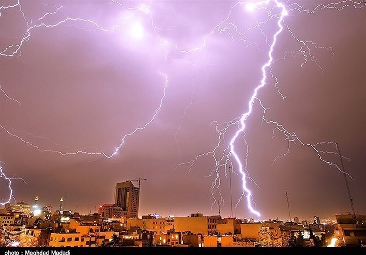 هواشناسی ایران ۱۴۰۴/۵/۷؛ هشدار ناپایداری جوی در ۱۱ استان