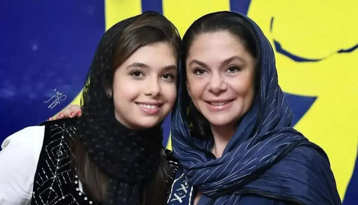 مادر و دختر مشهور سینمای ایران در یک قاب