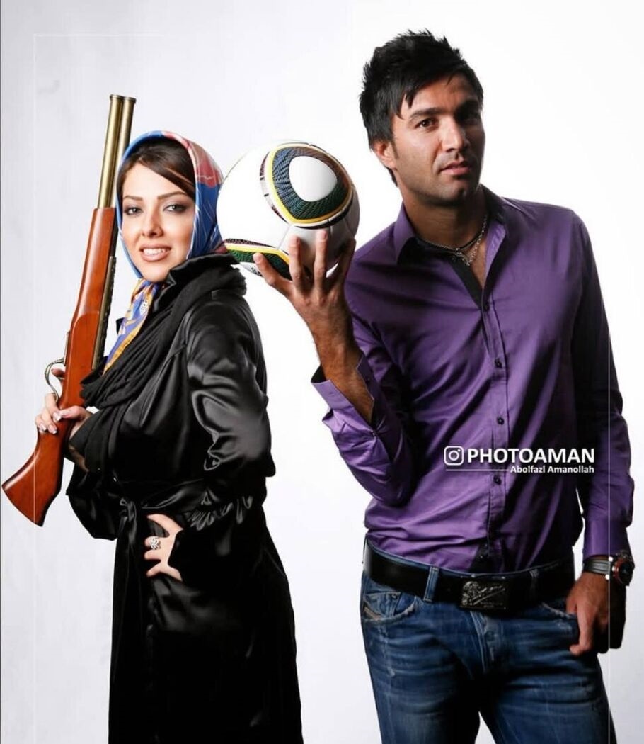 عکس/ چهره متفاوت نکونام در کنار لیلا اوتادی؛ سوژه تازه فضای مجازی