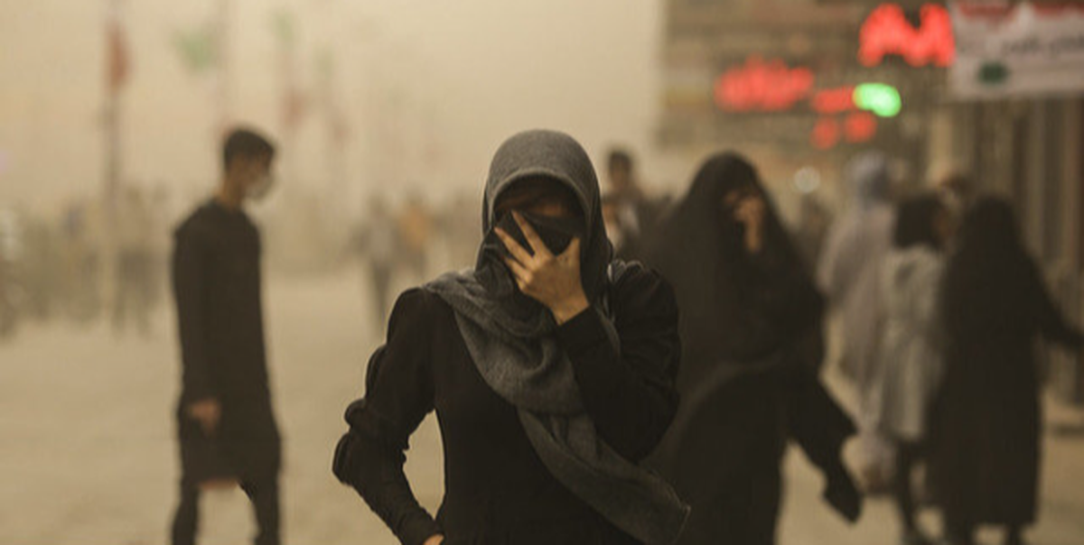 گرد و خاک در کمین تهران