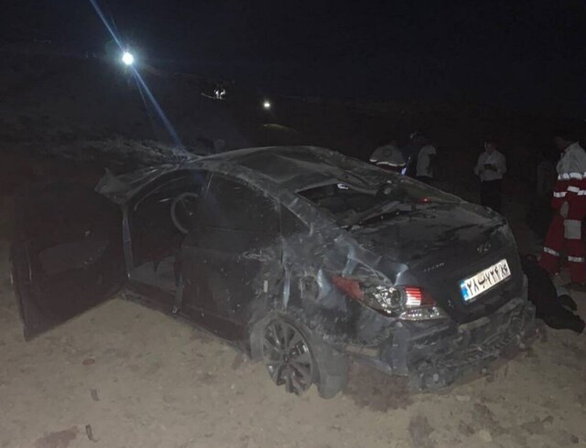 سقوط مرگبار هیوندا در سمنان