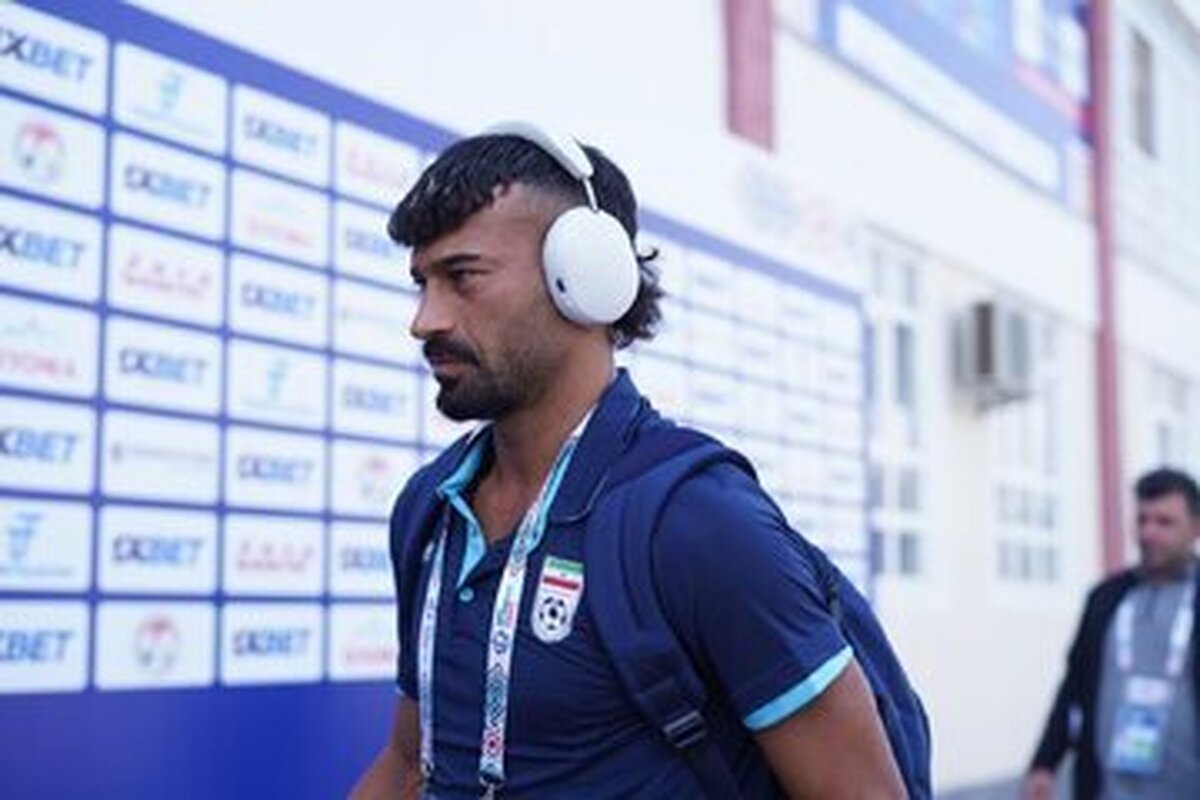 عکس/ رامین رضاییان عزادار شد