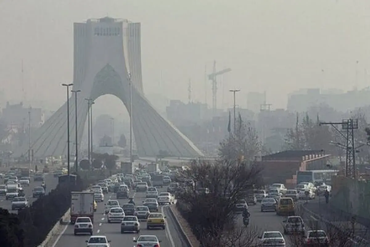 هوای تهران در مرز آلودگی