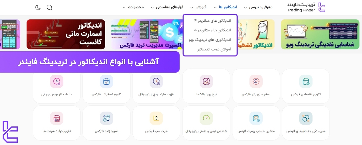 تریدینگ فایندر - بررسی اندیکاتور‌های تخصصی در TradingView و MQL