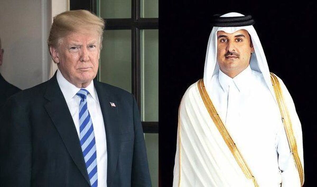 گفت‌وگوی تلفنی ترامپ و امیر قطر پس از حمله اسرائیل به دوحه