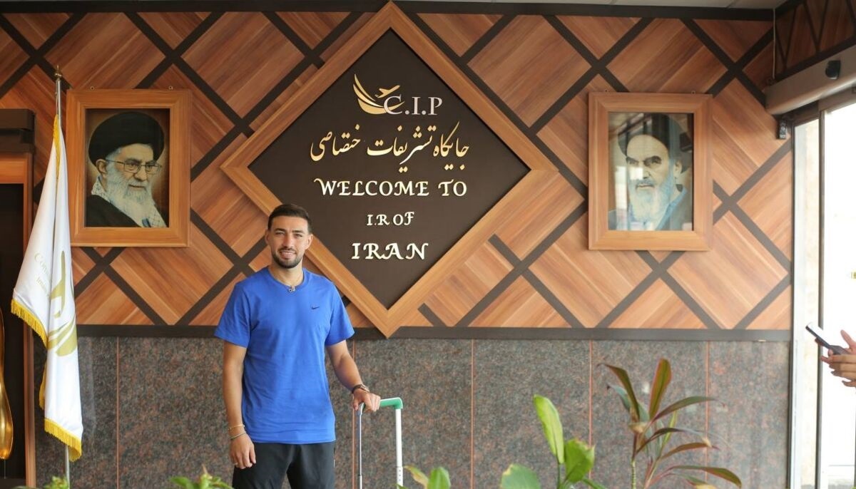 اولین تصویر از منیر الحدادی در تهران اولین تصویر از منیر الحدادی در تهران