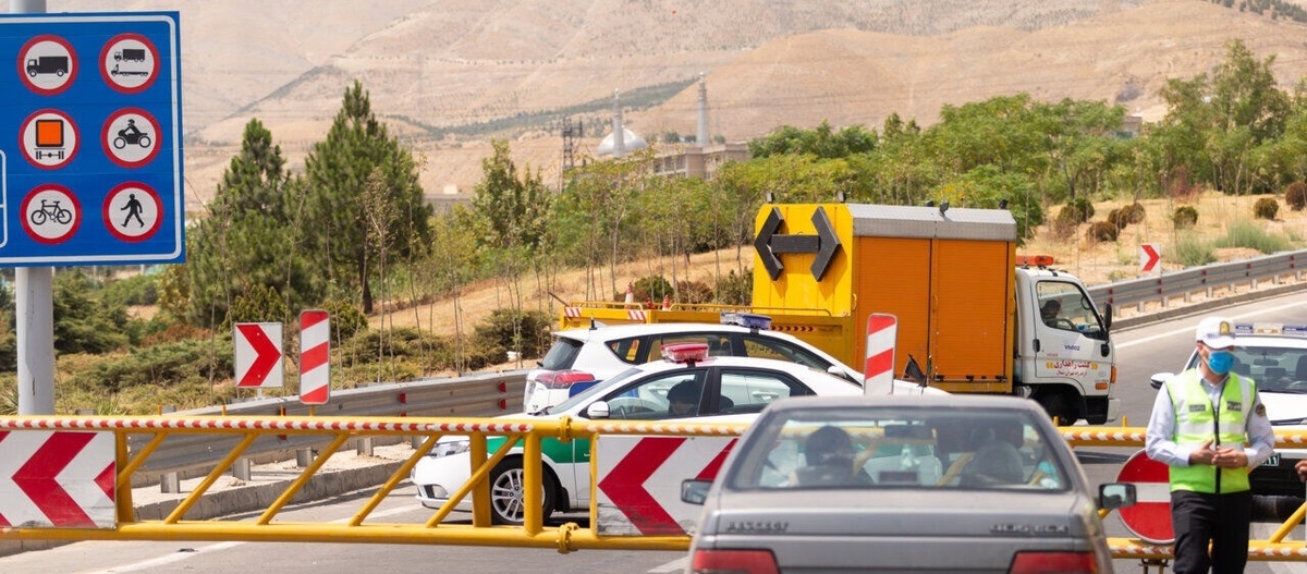 انسداد جاده چالوس و اعمال محدودیت‌های ترافیکی در محورهای شمالی