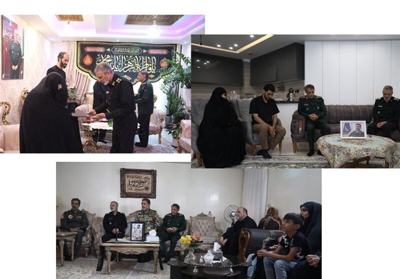 دیدار سرلشکر موسوی با خانواده فرماندهان شهید جنگ با اسرائیل