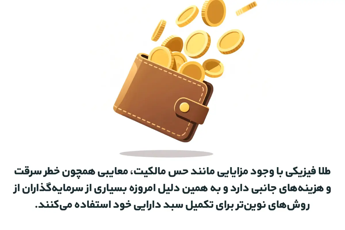 صندوق طلا یا خرید فیزیکی؛ مزایا و معایب هر کدام