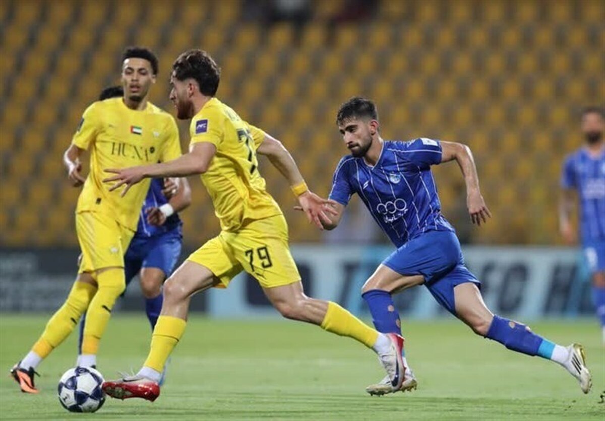 شکست استقلال مقابل الوصل در نیمه اول