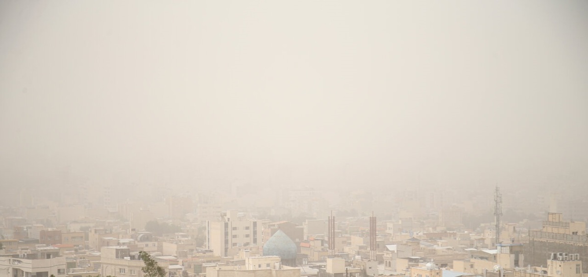وزش باد شدید و گرد و خاک در تهران