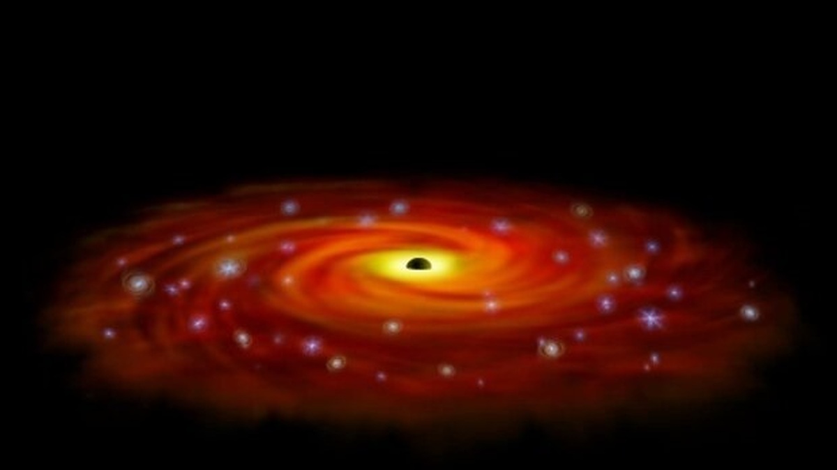 کشف سیاه‌چاله‌ای که سالانه ۳ هزار خورشید می‌بلعد!