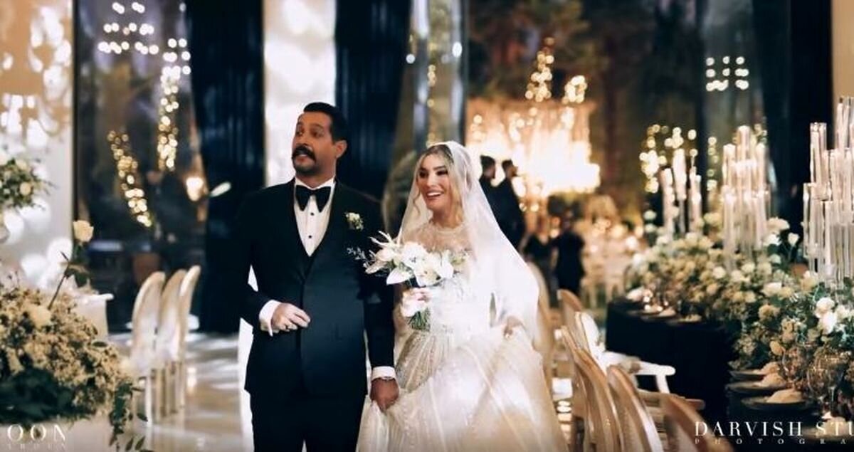 تصاویر| مراسم ازدواج متین ستوده و کامران تفتی دو بازیگر سینمای ایران