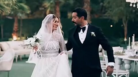 تصاویر| مراسم ازدواج متین ستوده و کامران تفتی دو بازیگر سینمای ایران