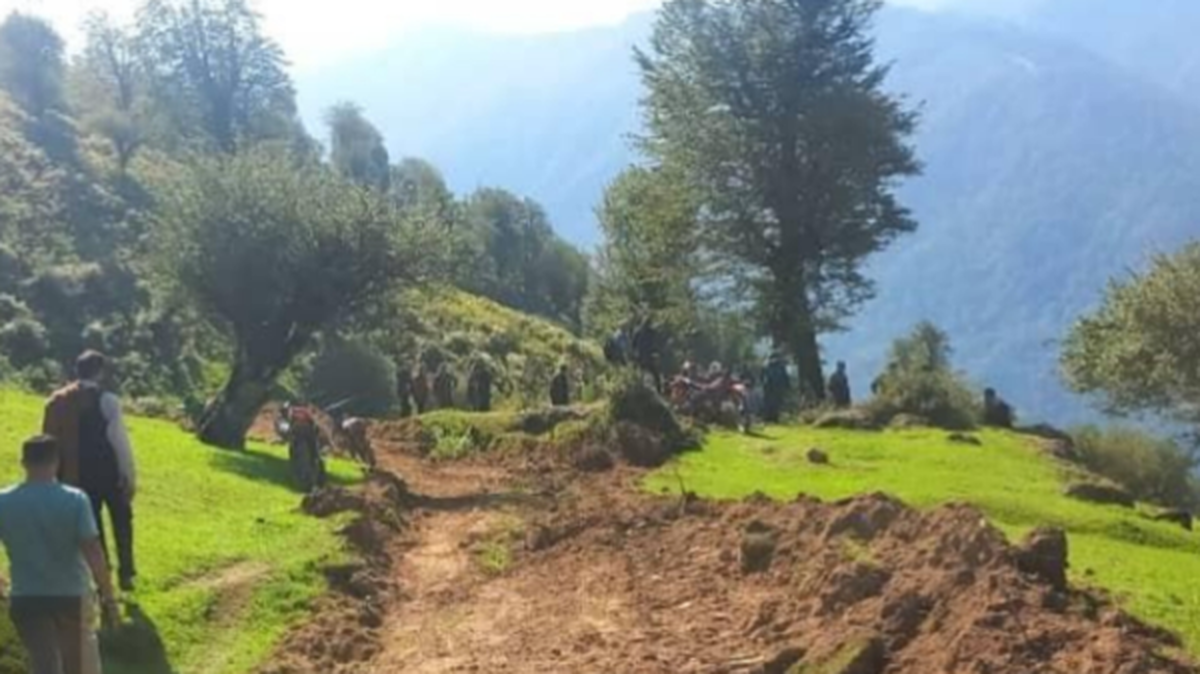 کشف جاده غیرمجاز ۸ کیلومتری در جنگل‌های گیلان!