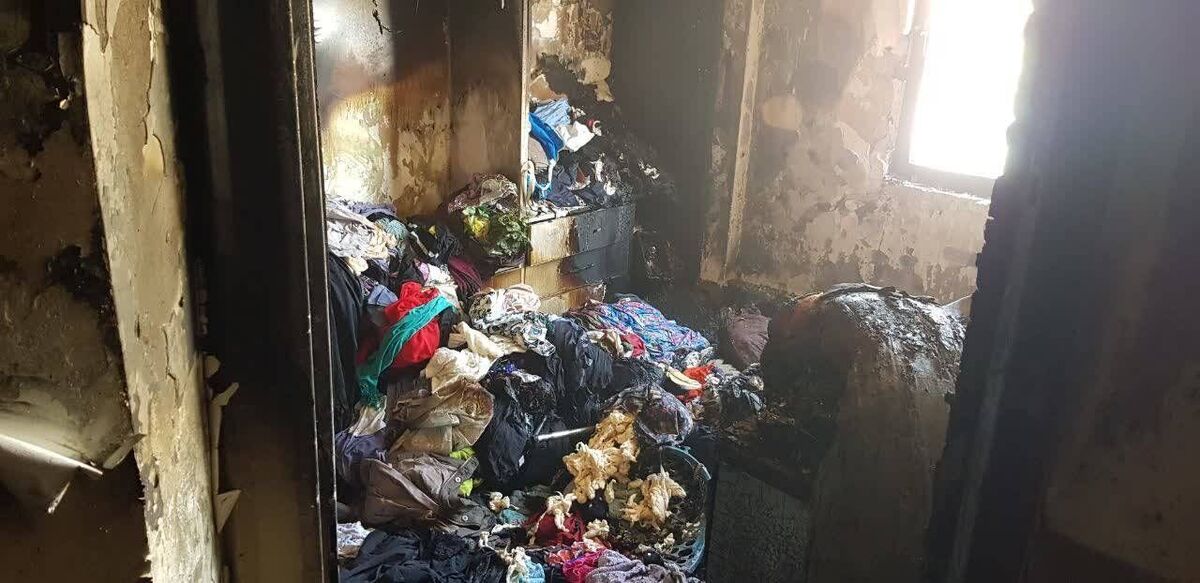 آتش‌سوزی منزل مسکونی در تهران؛ ۹ نفر نجات یافت