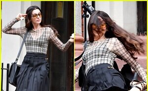 سقوط آن هتوی بازیگر زن معروف از پله‌ها هنگام ضبط فیلم