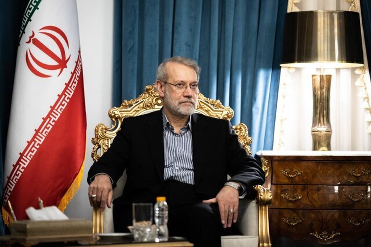 لاریجانی: دروغ است که ایران مذاکره نمی‌کند؛ اگر پیشنهاد عادلانه‌ای ارائه شود، می‌پذیریم