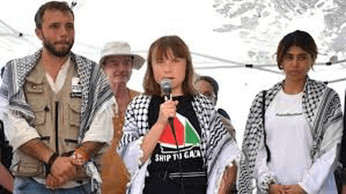 دستگیری گرتا تونبرگ و فعالان کاروان صمود