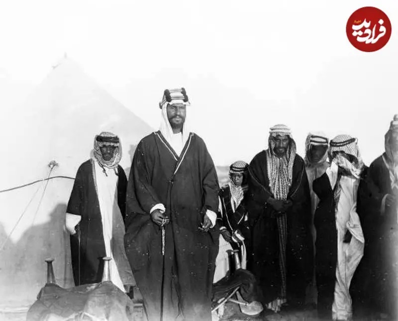 عکس/ ملک عبدالعزیز، اولین پادشاه عربستان در ۳۴ سالگی