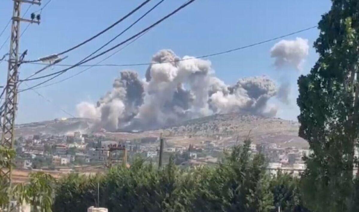 حمله اسرائیل به شرق لبنان
