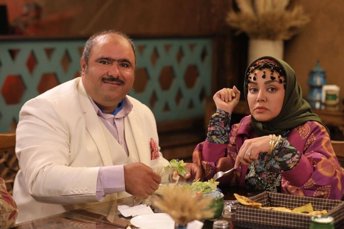 ژست جدید شیرین سریال «نون خ»