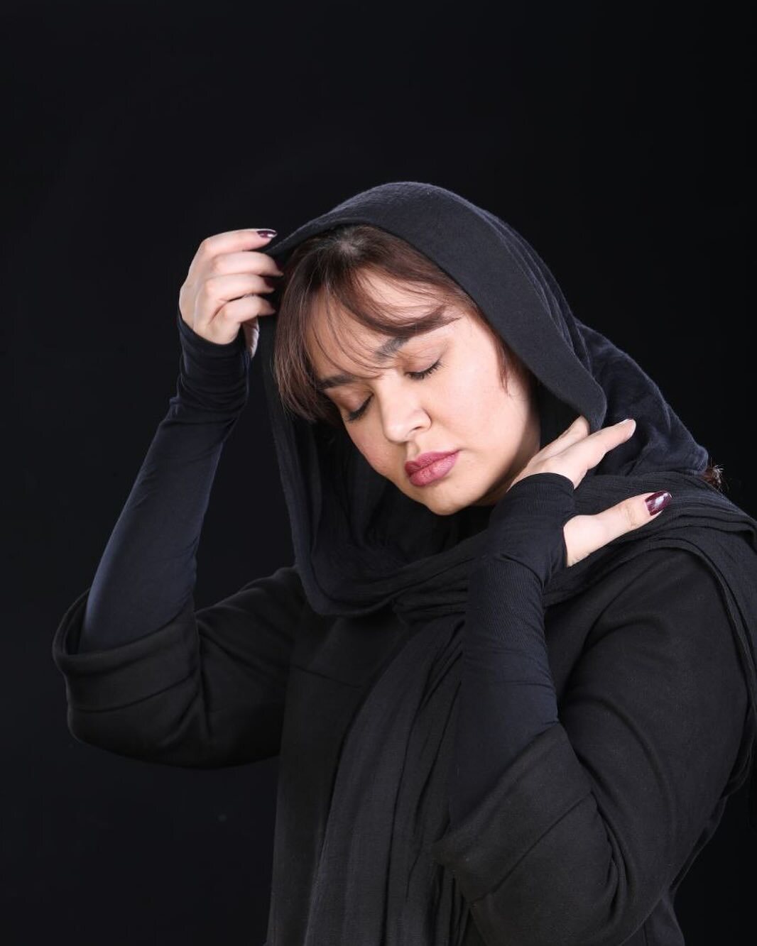 ژست جدید شیرین سریال «نون خ»