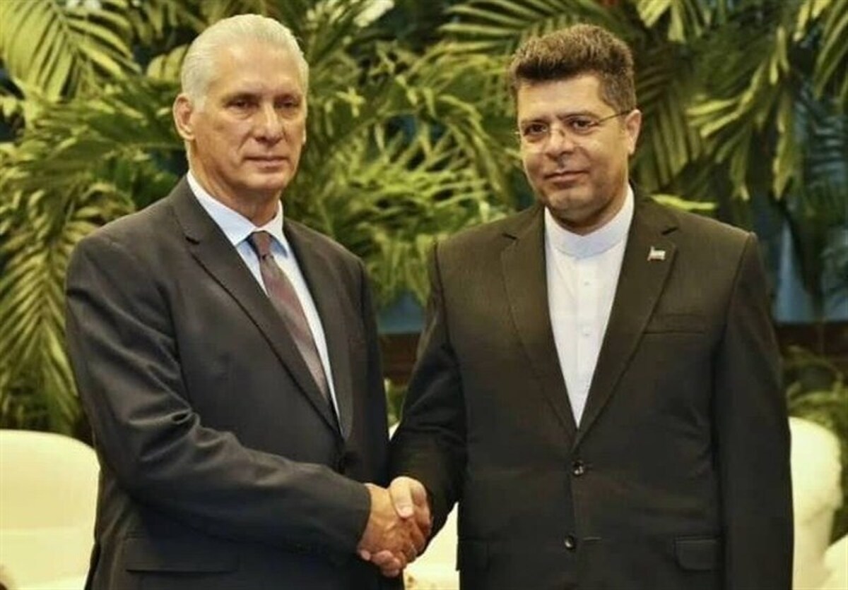 تسلیم استوارنامه سفیر جدید ایران در کوبا به رئیس جمهور این کشور