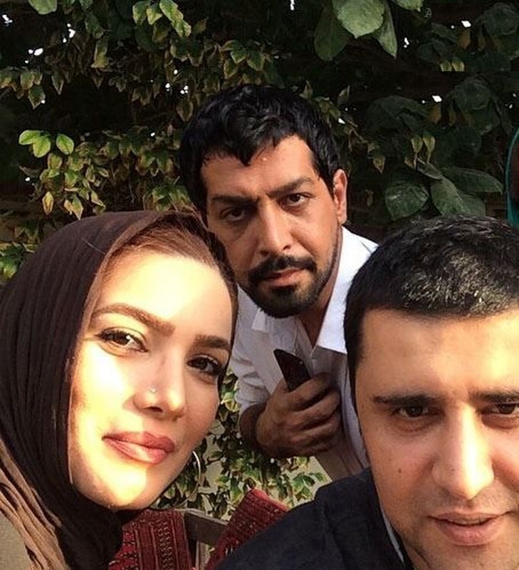 قاب زیرخاکیِ کامران تفتی و متین ستوده در پشت‌صحنه سریال «میکاییل»