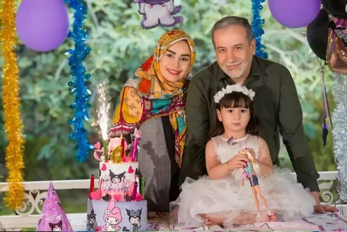 جنجال عکس تولد دختر عراقچی